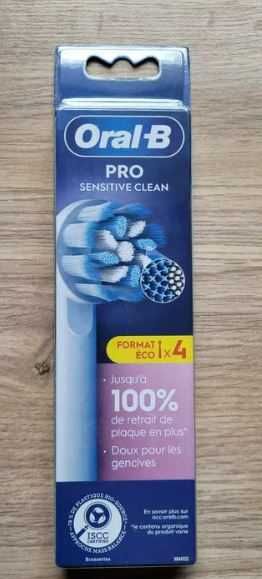4x ORAL-B Braun Sensitive Clean EB60 100% ORYGINAL