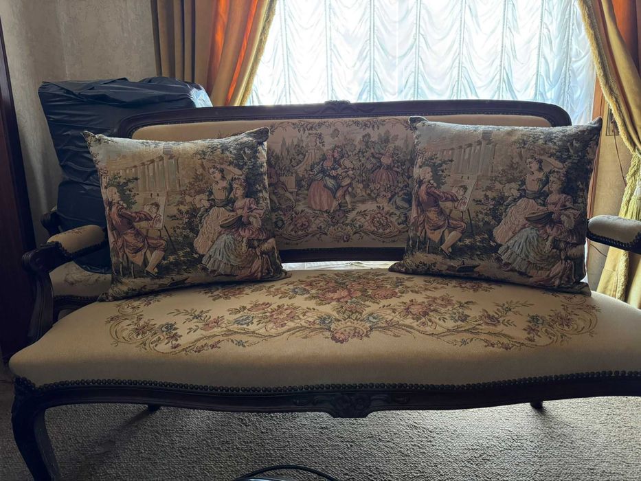 Sofa + 2 Cadeirões Vintage