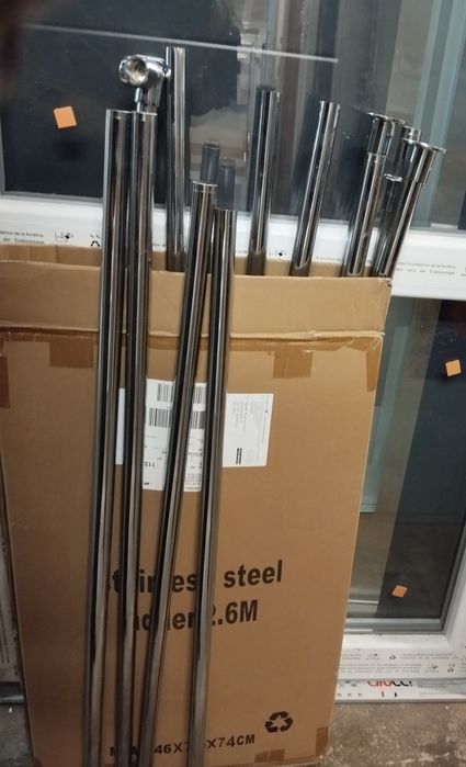 Rurka niklowana średnicy 2,5cm