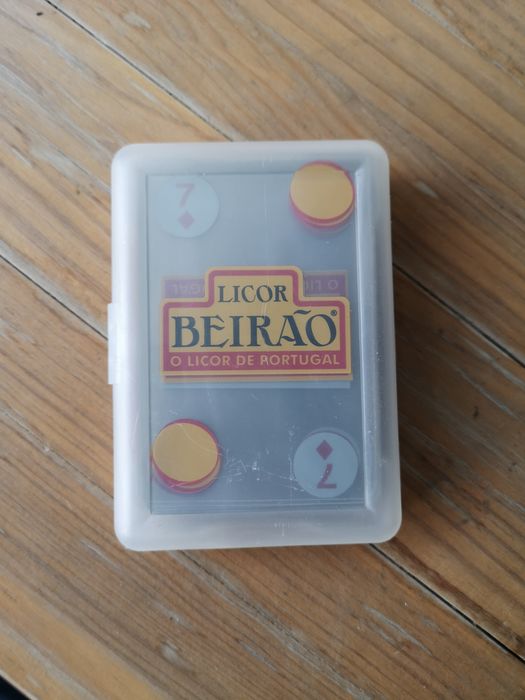 Cartas de jogo licor beirão Colecionadores