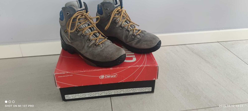 Buty trekingowe górskie Chiruca  Gore-tex Vibram
