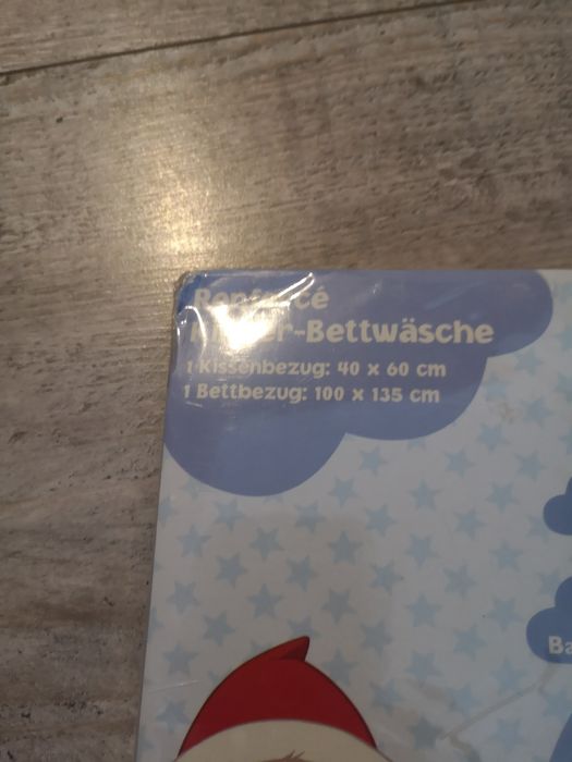 Pościel dla dziecka 100 x 135 cm nowa