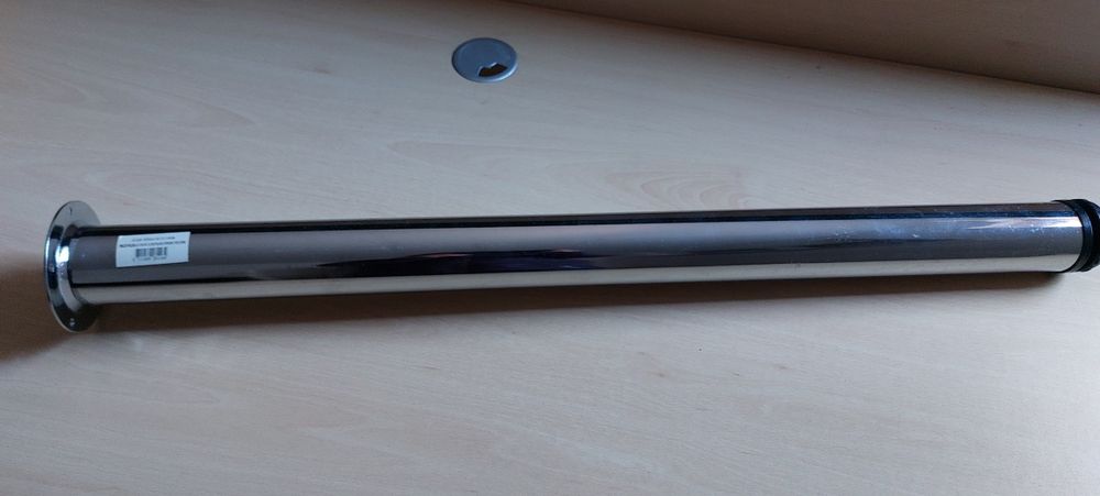 Noga chromowana 60*820