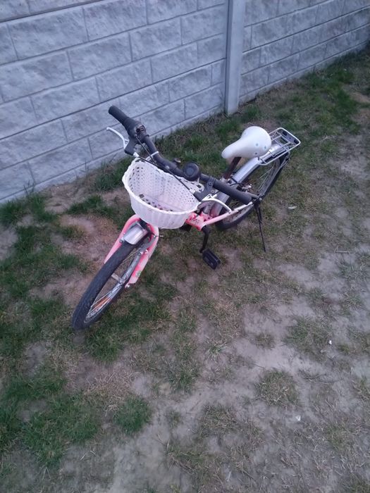 Rowerek dziewczęcy koła 20 przerzutki