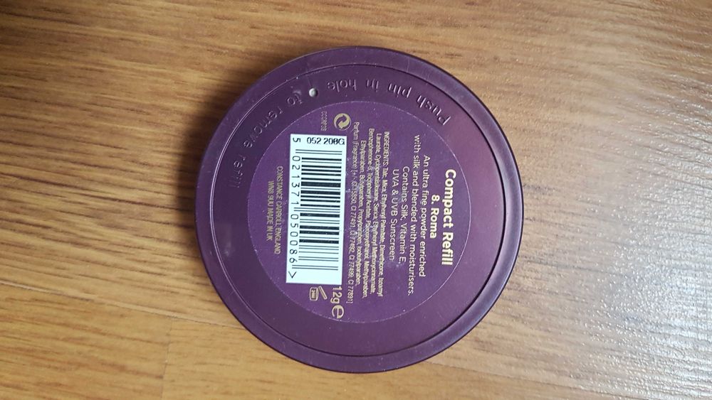 Puder do twarzy, twardy
