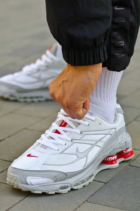 Мужские кроссовки Nike Shox Ride 2 SP x Supreme. Размеры 40-45