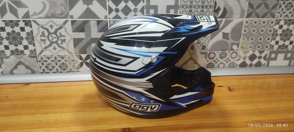 Capacete motocross agv