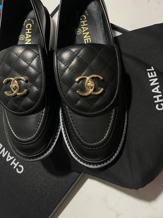 Premium Mokasyny Chanel ! Skórzane! Od ręki! 40