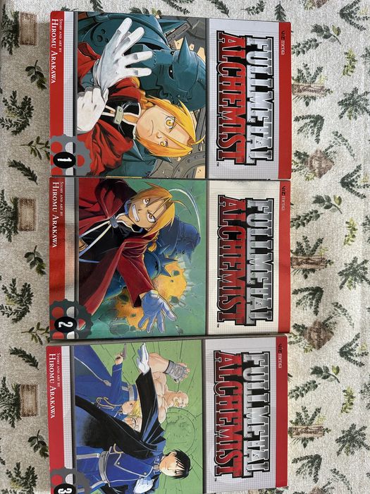 Fullmetal Alchemist vol.1,2,3