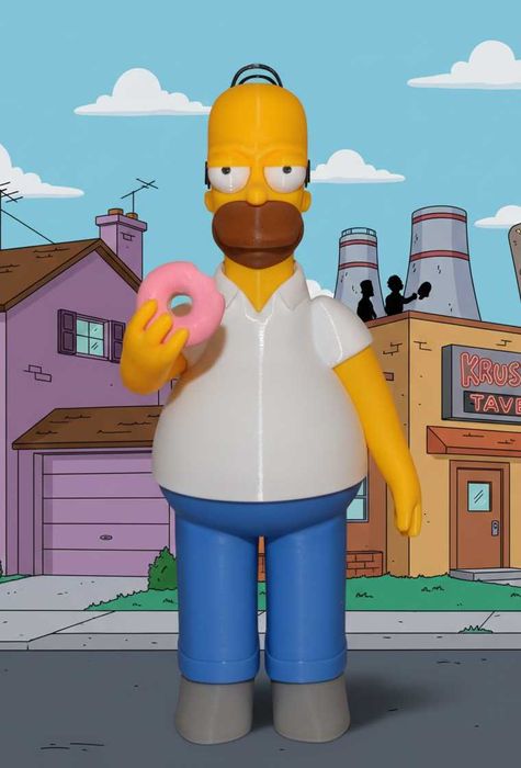 Колекційна фігурка Гомера Сімпсона (3D-друк)