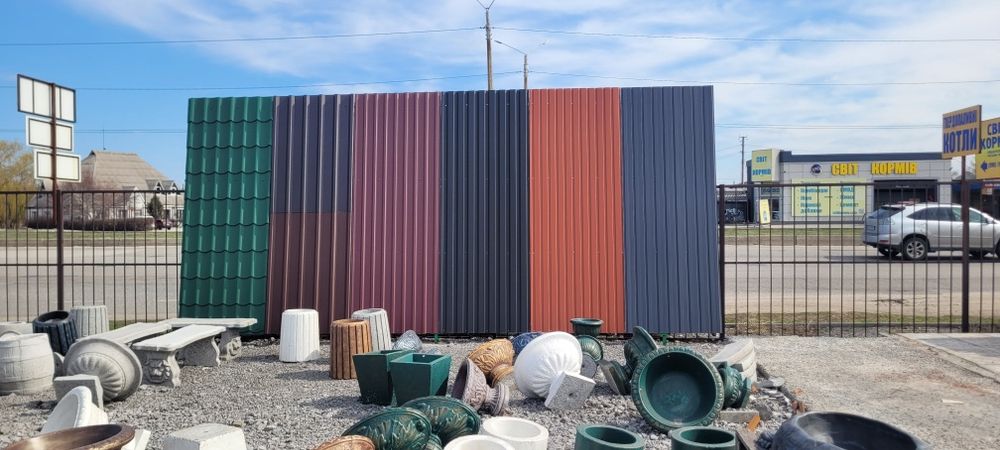 Профнастил . Металлочерепица