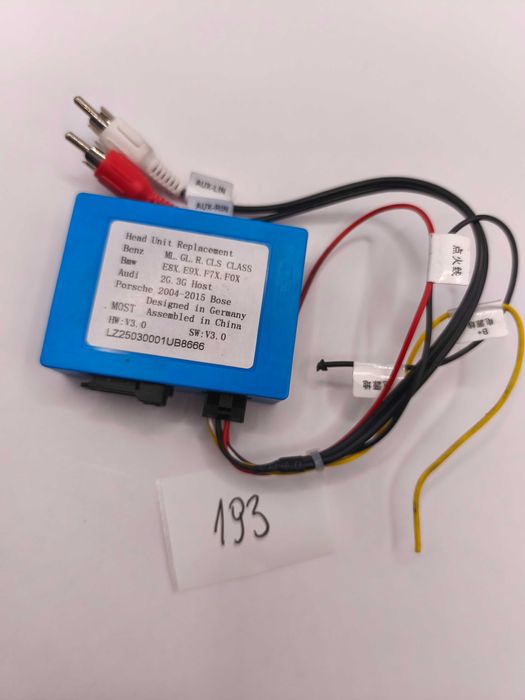 adapter światłowodowy dekoder interfejs