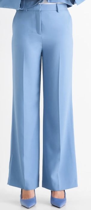 j. NOWE eleganckie spodnie z wysokim stanem C&A 40 L