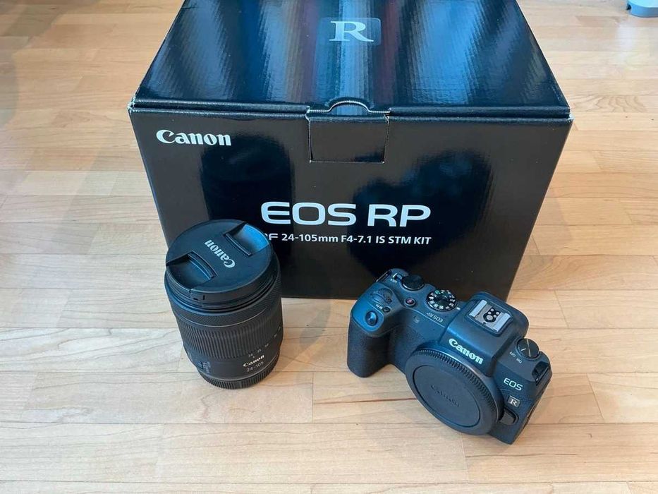 Canon EOS RP z obiektywem RF 24-105 F4-7.1 IS STM zestaw