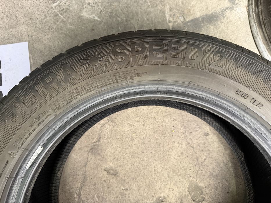 Шины 225/55 R17 Gislaved Ultragrip Speed 2 б/у лето 1шт арт. 7171165. U7