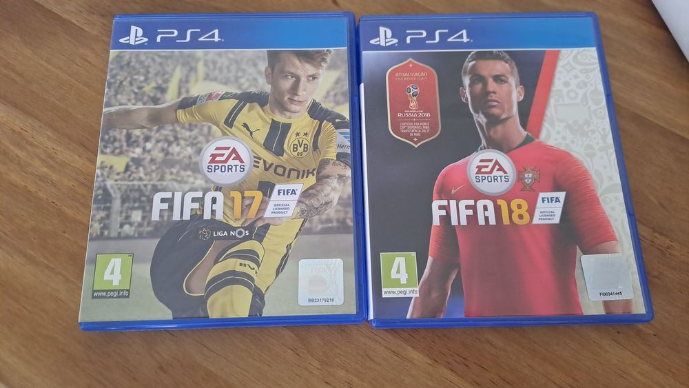 Fifa 17 e 18 - PS4
