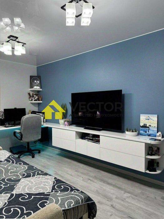 Однокімнатна в новобудові. р-н Зигіна. Меблі+Техніка