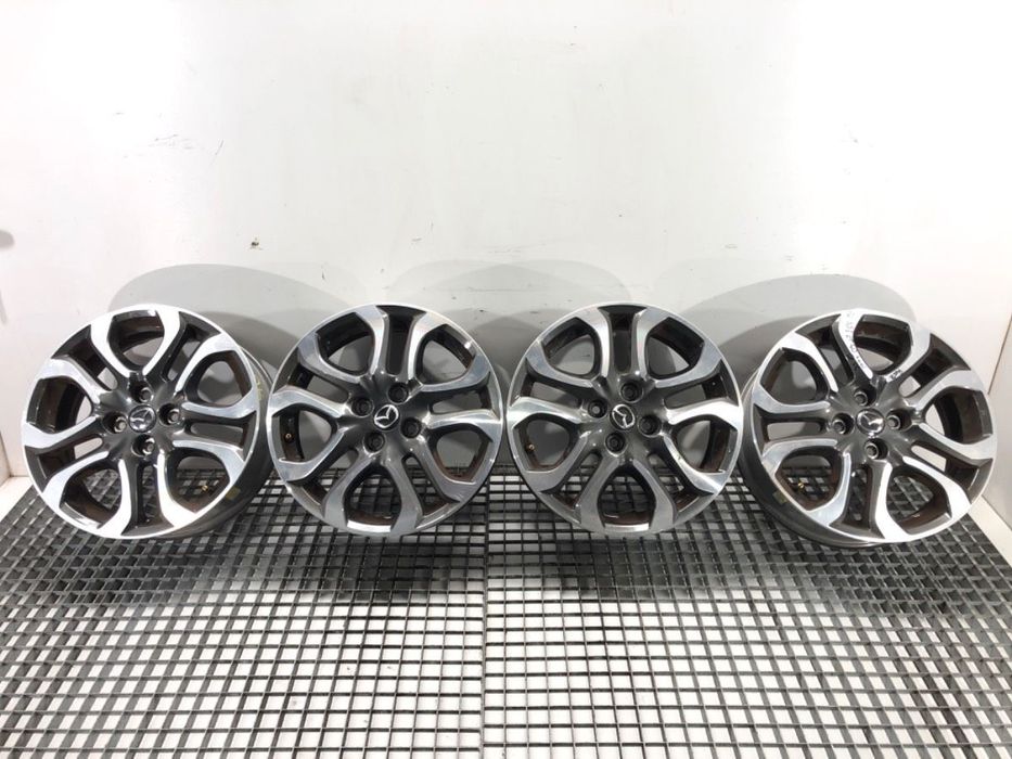 FELGI ALUMINIOWE KOMPLET 16 5.5J 4X100 ET 49 ŚRODEK CENTR. 54  MAZDA 2 (DL, DJ) 2014 - 2022 1.5