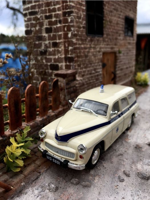 Prospekt - WARSZAWA 203 Ambulans-auta PRL,model,autka,sanitarka