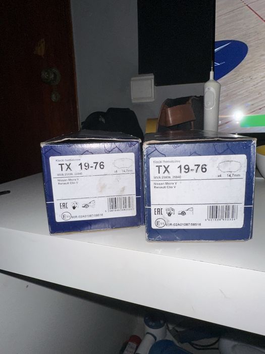 Pastilhas de travão Nissan Micra V e Renault Clio V