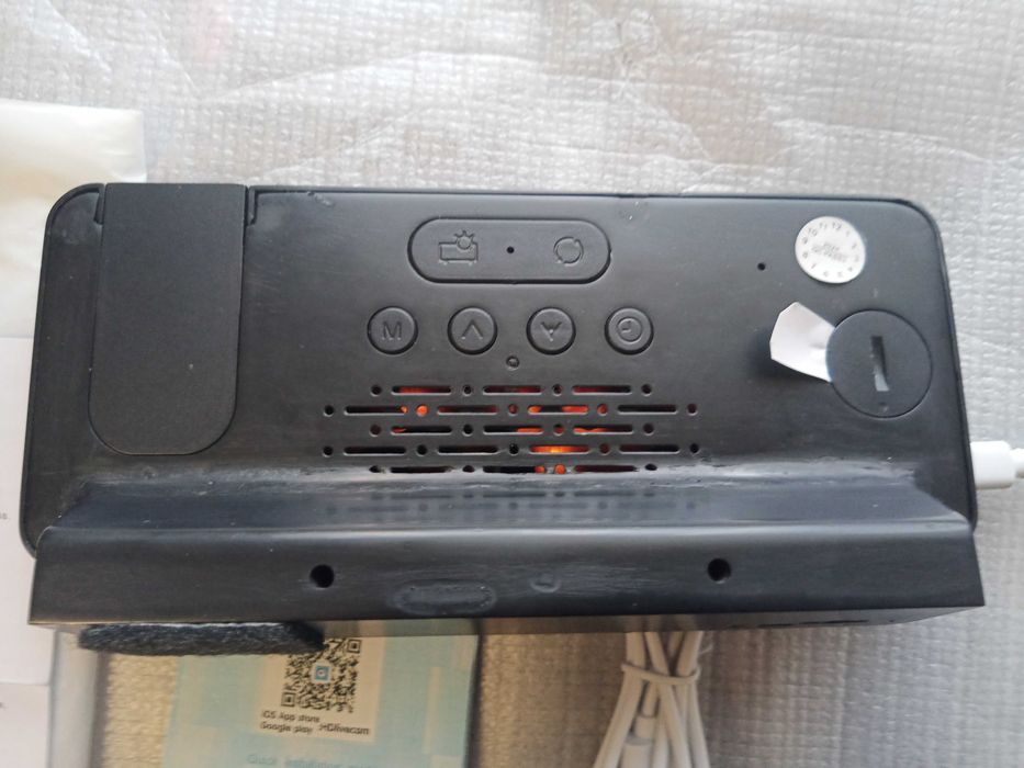 4K HD Wi-Fi мини видео камера, - часы