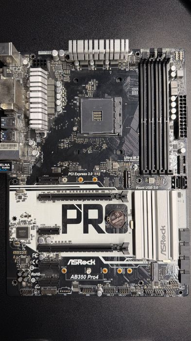 ASRock AB350 pro4 AM4 RYZEN