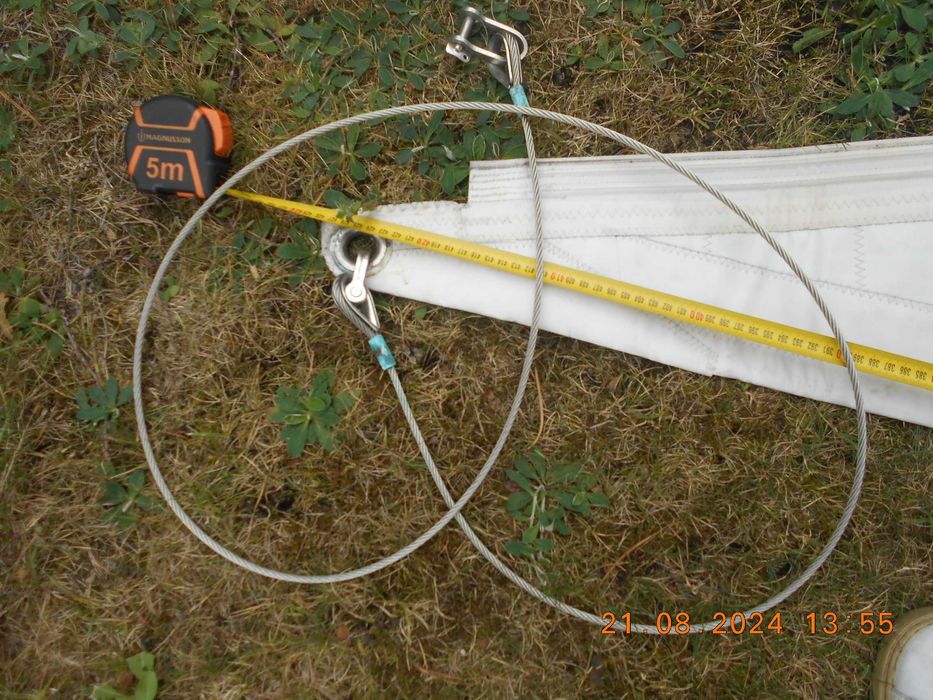 Sprzedam żagiel FOK na sztywny sztag  1015/388/930