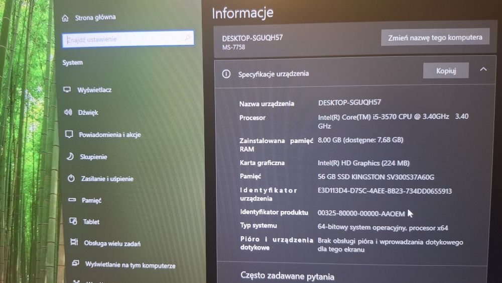 PC w cenie licencji windows -  Intel i5 2xHDD-  /SSD+1TBHDD/ WIN 11 z licencją