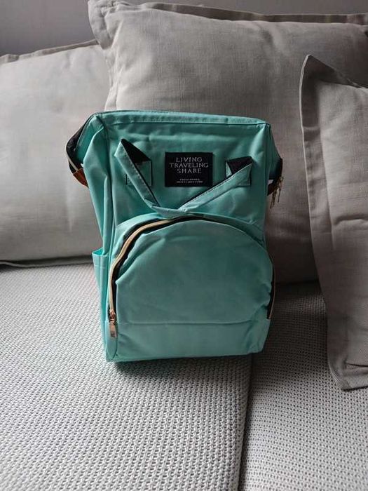 Śliczny plecak – dużo przegródek nowy