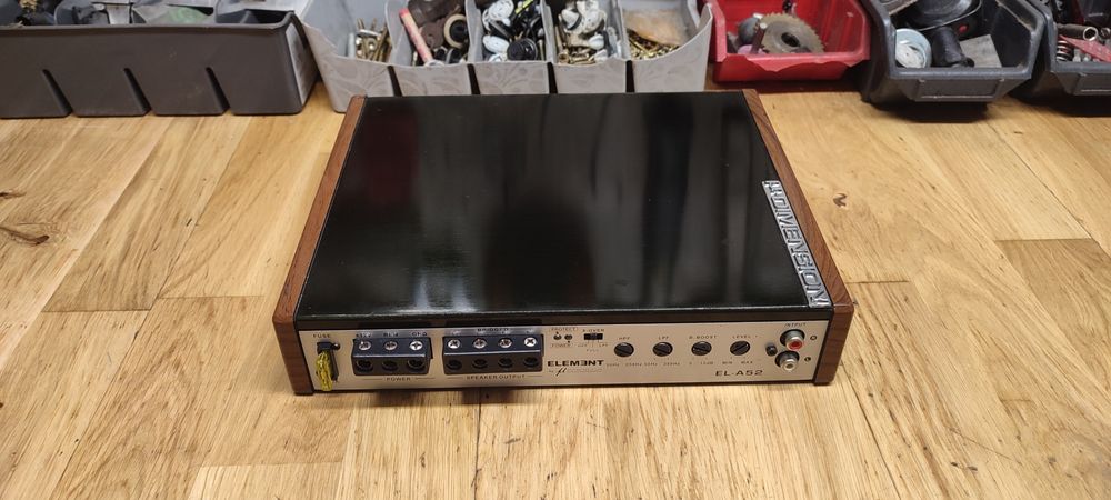 Wzmacniacz uDimension EL-A52 Hi end 2/1 kanał mono oldschool