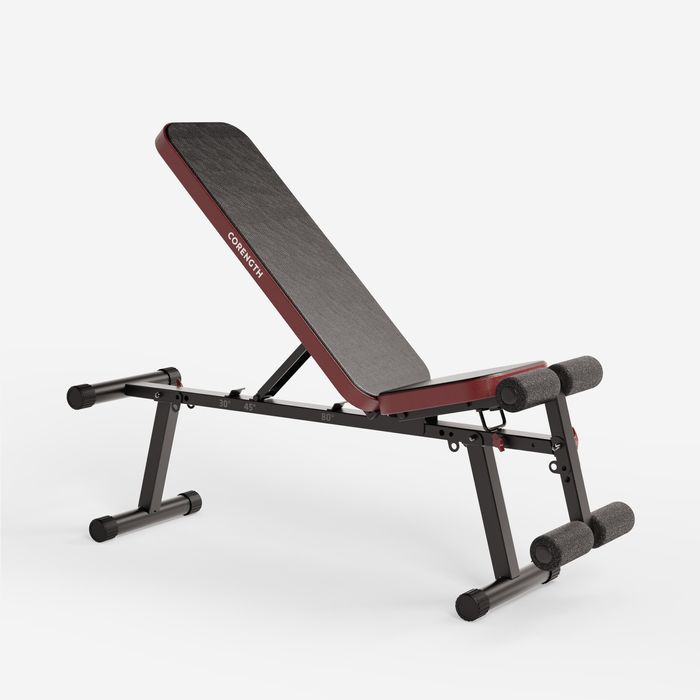 Banco de Musculação Dobrável, Inclinável, Abdominais - Bench 500 Fold