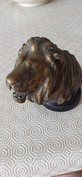 Busto em Bronze de Leão Sporting Clube de Portugal 1920 - PEÇA UNICA