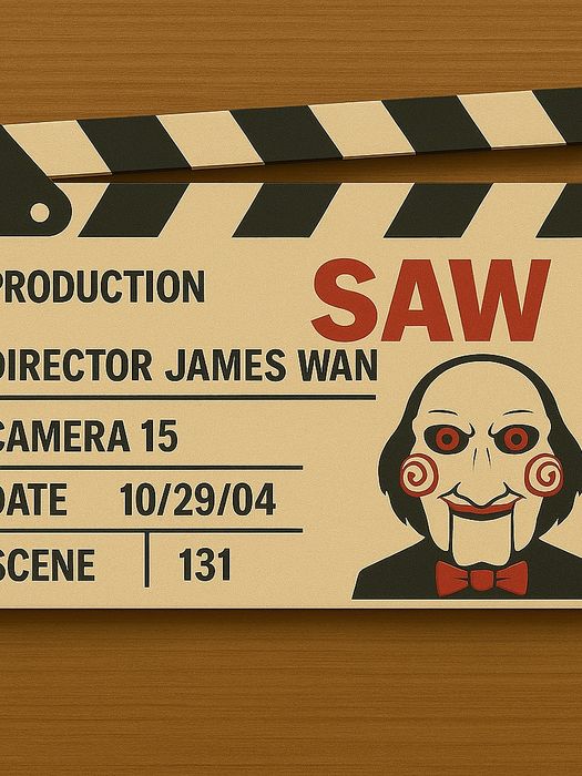 Claquetes de Cinema Épicas em 3D (Tamanho Grande) – Decoração Geek / Cinéfilo