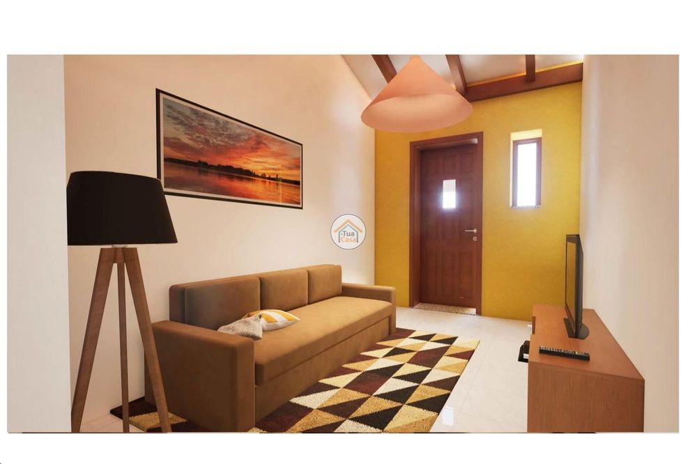 Moradia T1 para Recuperação com Projeto Arquitetónico e Quintal locali