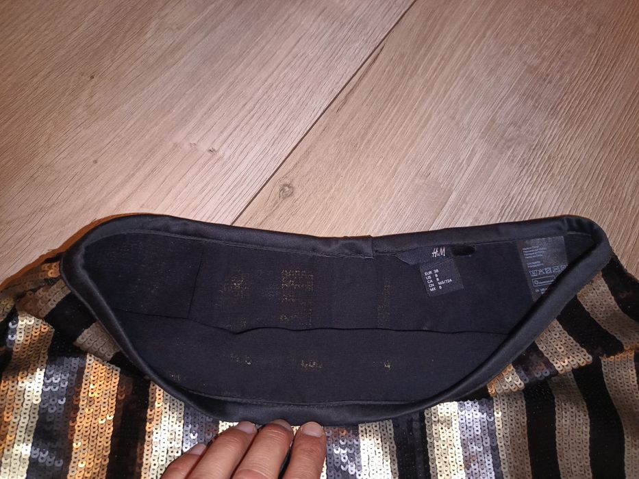 Spódnica cekinowa H&M r 38