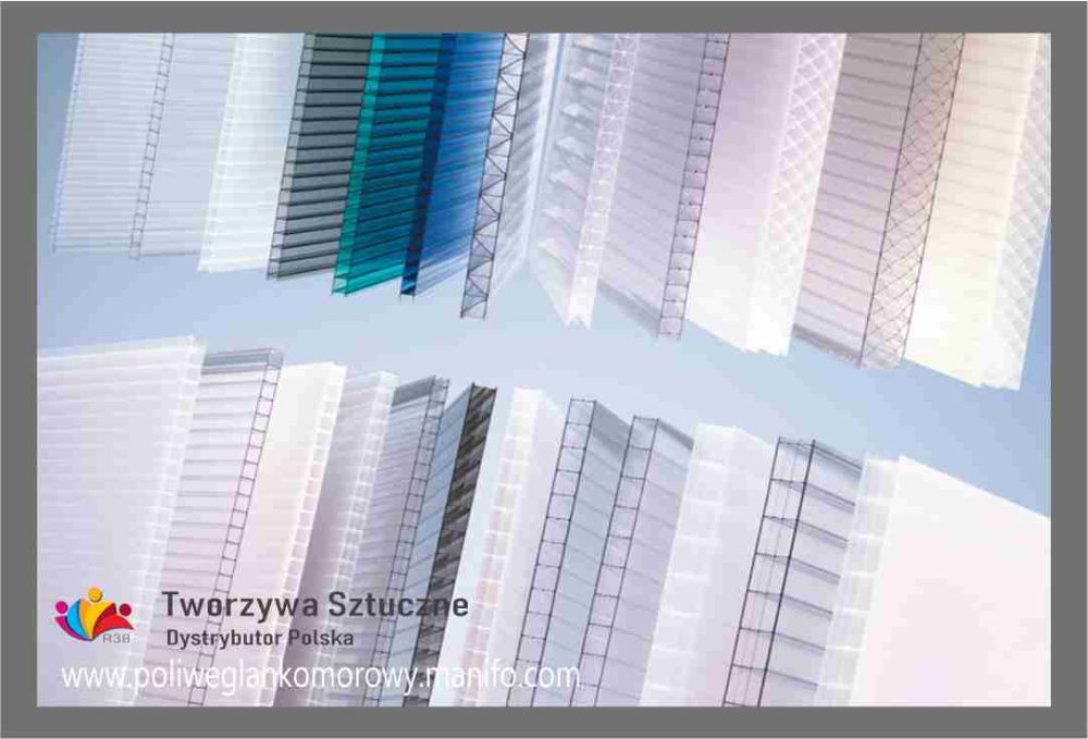 Poliwęglan komorowy Lity płyty dach taras pergol