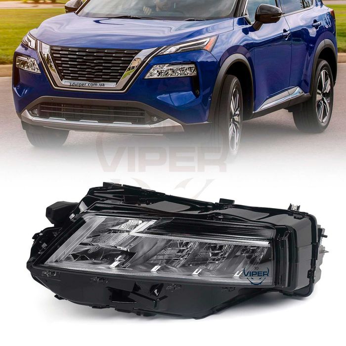 Ремонтні кріплення фар Nissan Rogue XTrail T33 (2021-2024) Ремкомплект