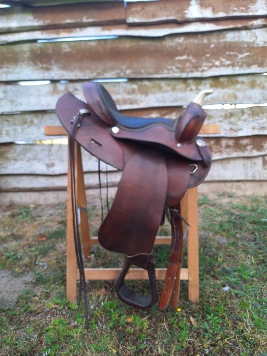 Siodlo westernowe Continental, szerokie,