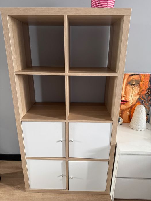 2 regały Billy i 1 Kallax