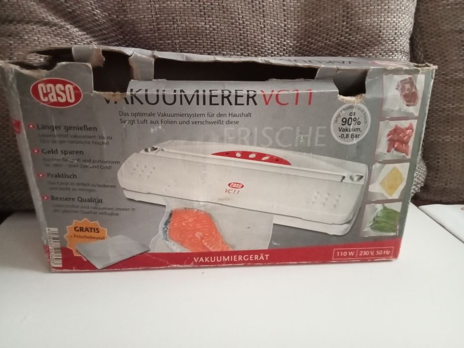 Вакуумний пакувальник caso