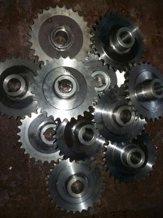 Изготовление шестерен и приводных звёзд. Вал-шестерен и венцов