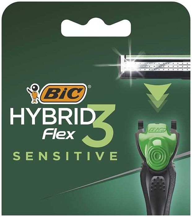 Wkłady do maszynki BIC Hybrid 3 Flex Sensitive 4 sztuki