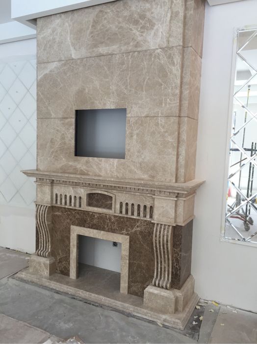 КАМИНЫ из Мрамора