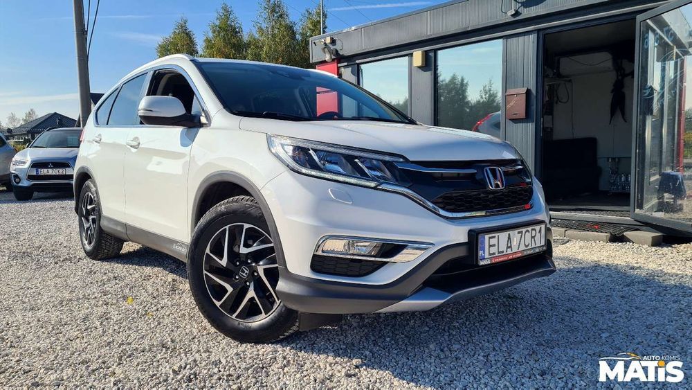 Honda CR-V 1.6D manual Navi kamera skóra climatronic 1rej 2017 bezwypadek
