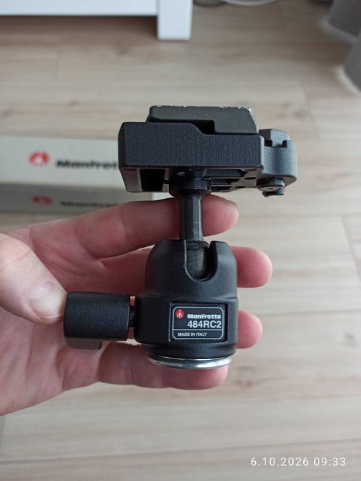 Statyw do aparatu Manfrotto 732CY + głowica 484 RC2