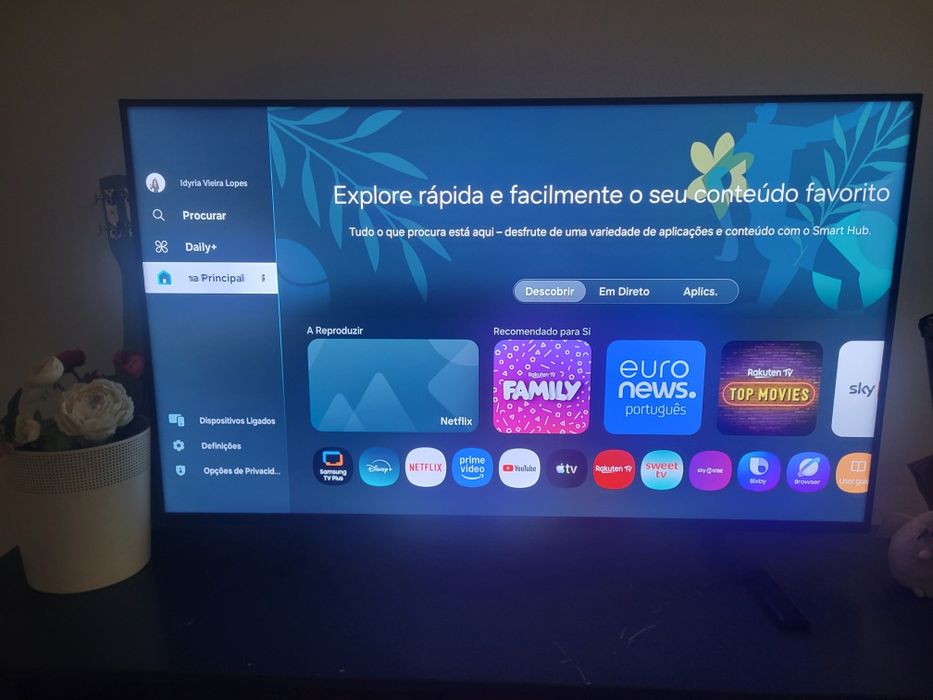 Smart TV Samsung 43" Crystal UHD
