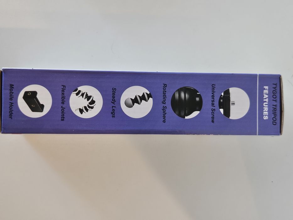 Tripé Flexível GorillaPod Tygot (13 Polegadas) – Para Telemóvel e Câma
