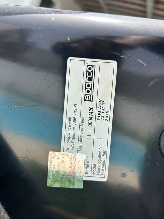 Baquet Sparco ProADV