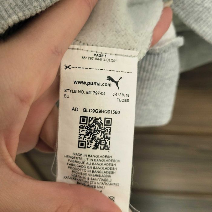 Damska wygodna bluza z kapturem Puma