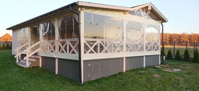 Plandeki PCV zabudowa Altany Tarasy